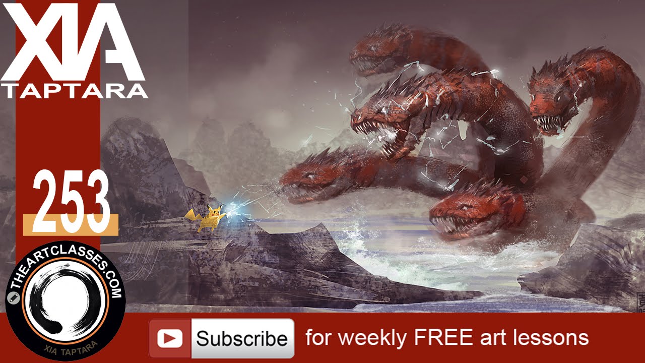 1280x720 Hydra Digital Painting Tutorial Speedpainting - Hydra Painting