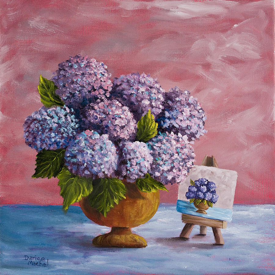 900x900 Hydrangea Pics Hydrangea Painting Hydrangeas From My Garden By - Hydrangea Painting