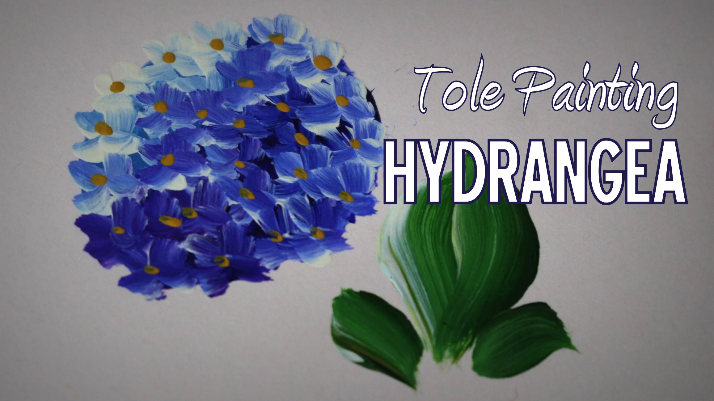 2311x1299 Tole Painting - Hydrangea Painting