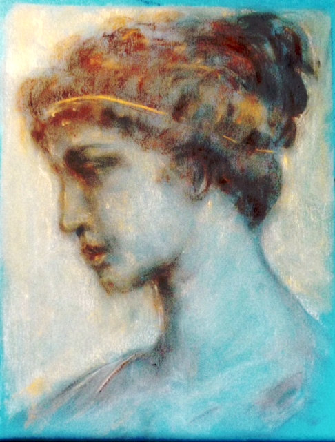 486x640 Hypatia Of Alexandria Drawing Ceramic Tile - Hypatia Painting