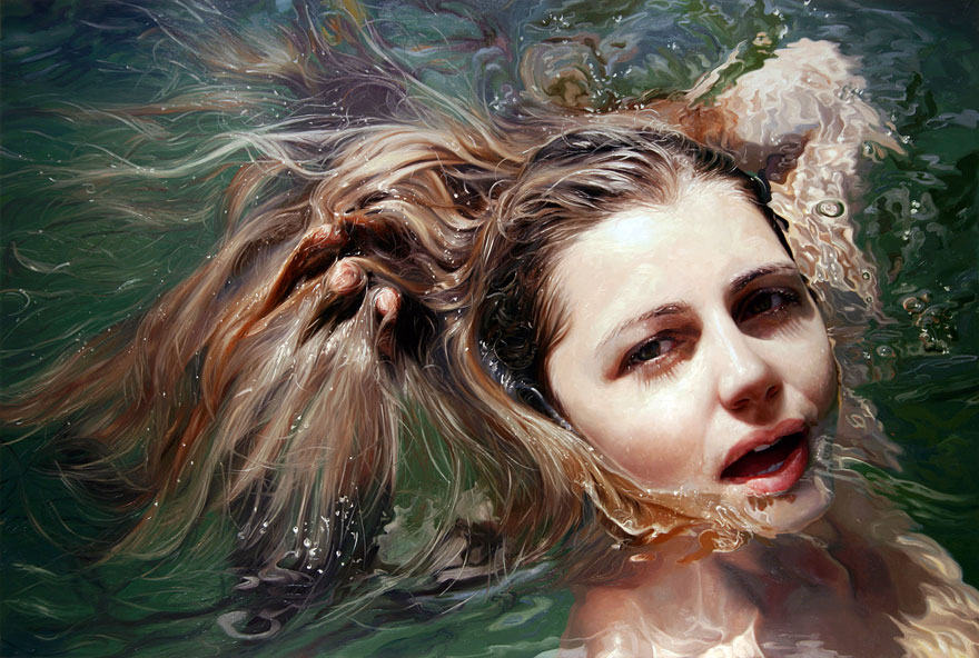 880x592 Hyper Realistic Paintings By Alyssa Monks Bored Panda - Hyper Realism Painting