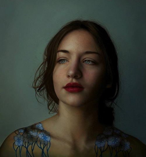500x536 Hyperrealistic Oil Painting By Italian Artist Marco Grassi (6 - Hyper Realistic Oil Painting