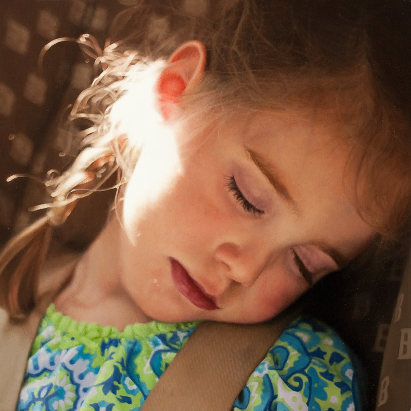 800x800 Stunning Hyperrealistic Oil Paintings Of Women Floating In Zero - Hyper Realistic Oil Painting