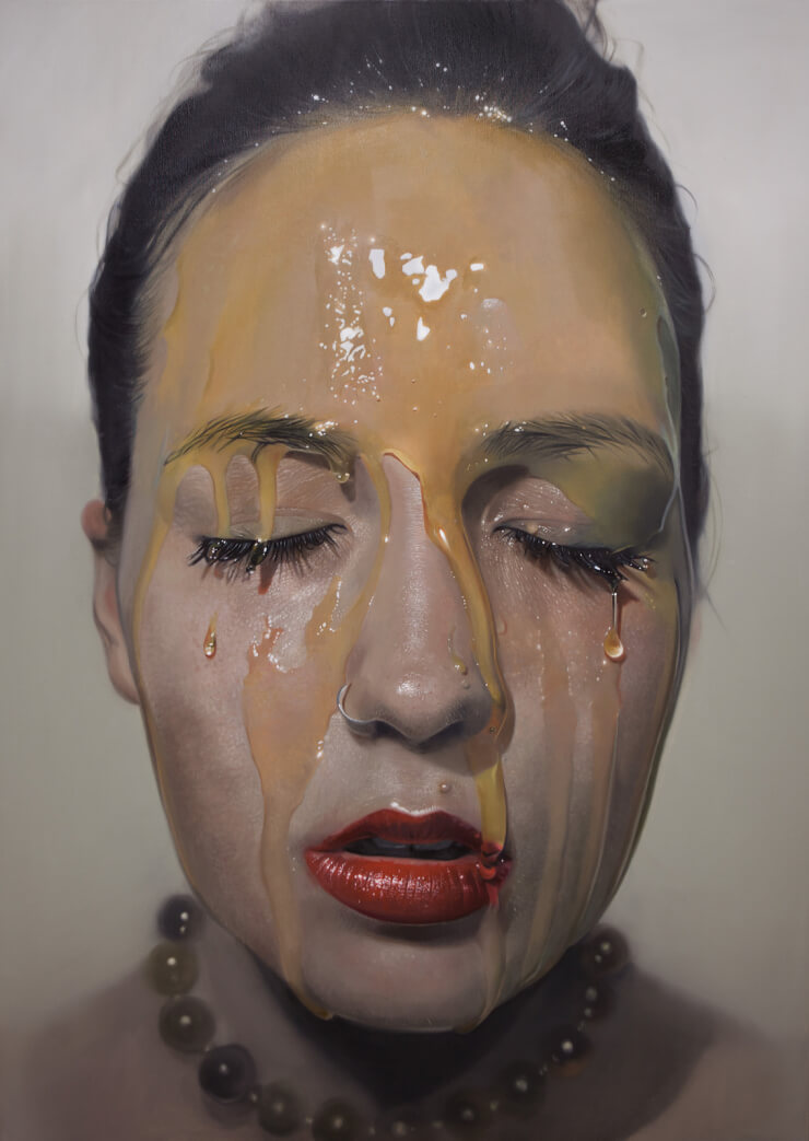 740x1043 Stunning Hyper Realistic Paintings By Mike Dargas - Hyper Realistic Painting