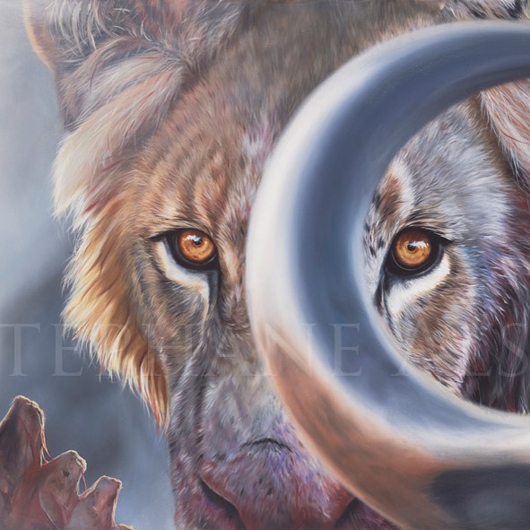 591x591 My Oil Painting You'Re Next - Hyperrealism Oil Painting