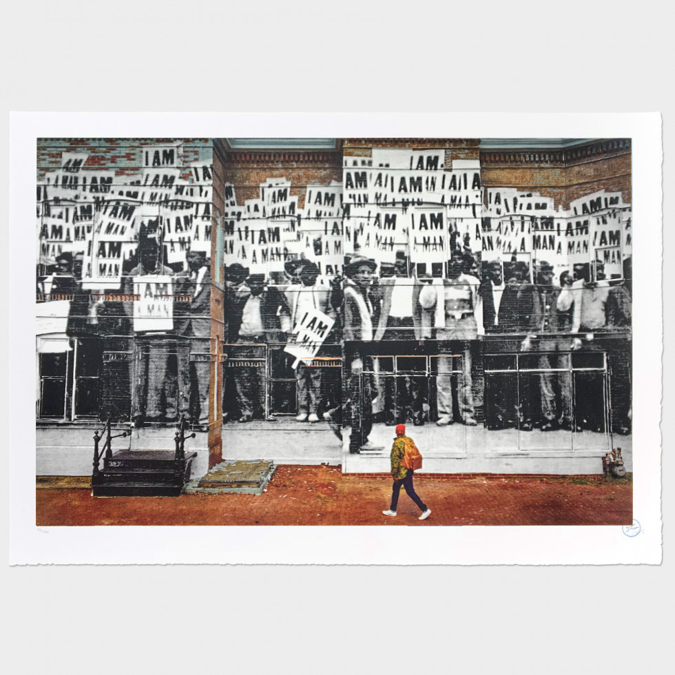 980x980 Jr - I Am A Man Painting