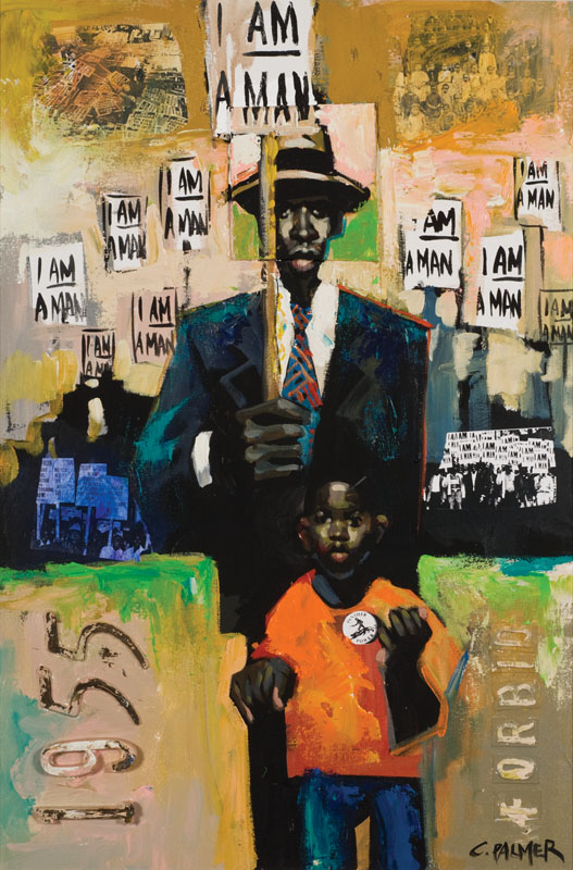 527x800 Art New England Now What Plotting The Future - I Am A Man Painting