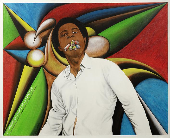 707x574 New Face Of African Art - I Am A Man Painting