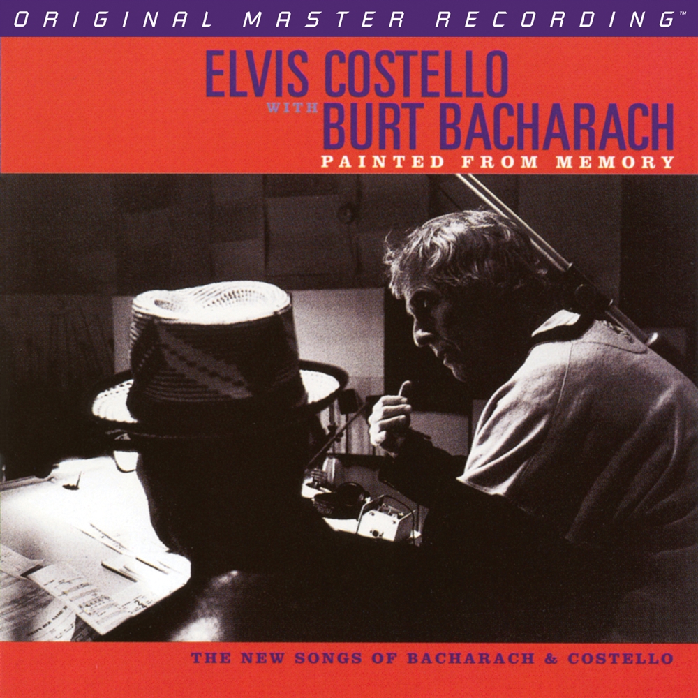 1000x1000 Elvis Costello With Burt Bacharach - I Costello Painting