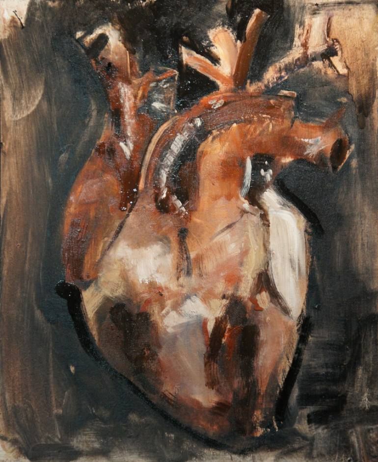 770x942 Heart Study Saatchi Art, Saatchi And Paintings - I Costello Painting