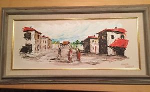 300x185 Vintage Homer Costello Painting (Mid - I Costello Painting