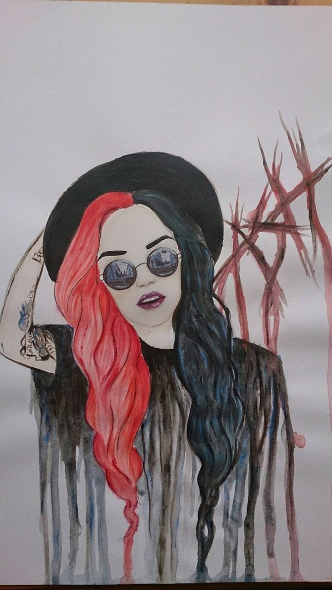 670x1191 Ash Costello By Lonnie Collins - I Costello Painting