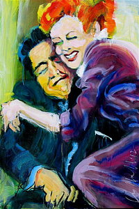 200x300 I Love Lucy Paintings Fine Art America - I Love Lucy Painting