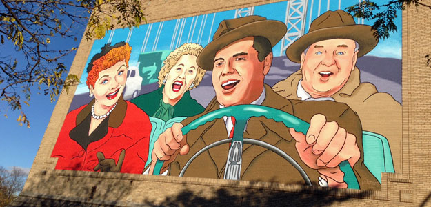 625x300 Largest - I Love Lucy Painting