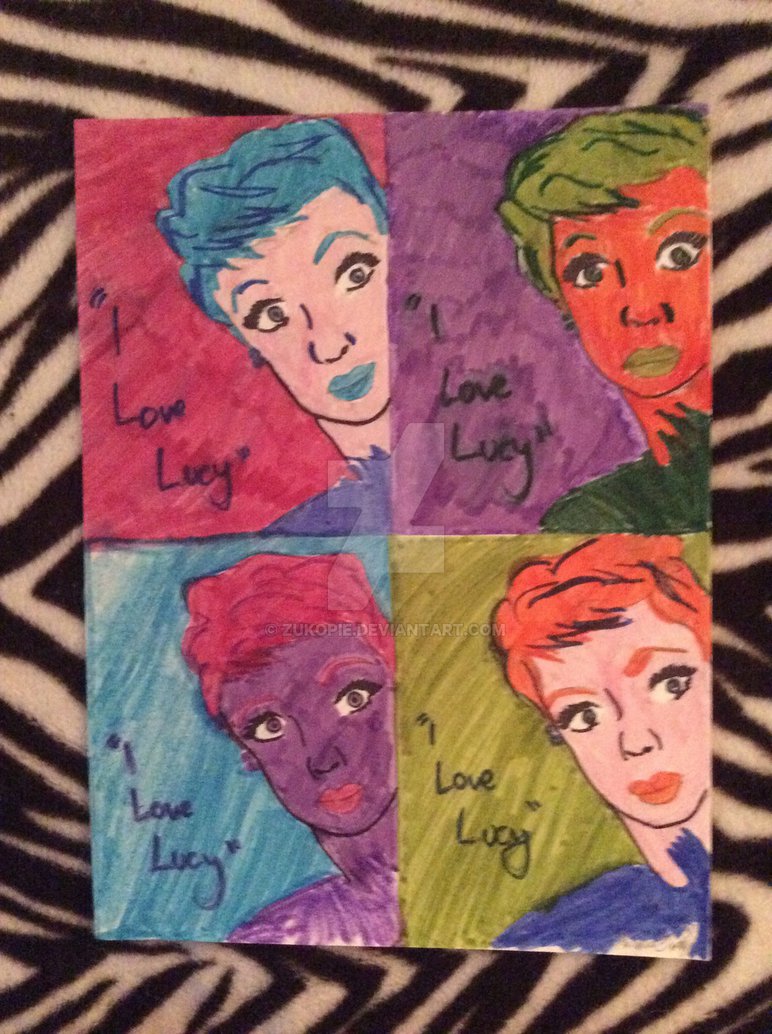 772x1034 Summer Drawing - I Love Lucy Painting