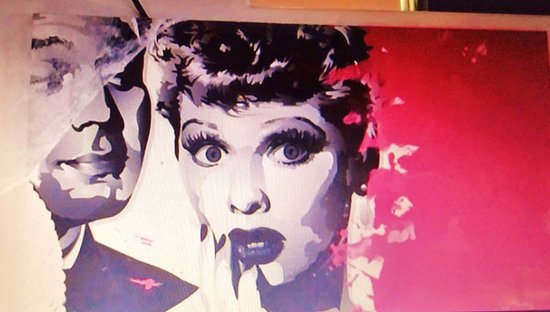 550x312 I Love Lucy - I Love Lucy Painting