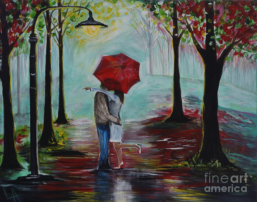 900x707 I Love You Painting By Leslie Allen - I Love Painting