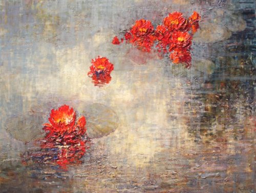 500x377 I Love You, I Love You Not Alan Wolton Fine Art - I Love You Painting