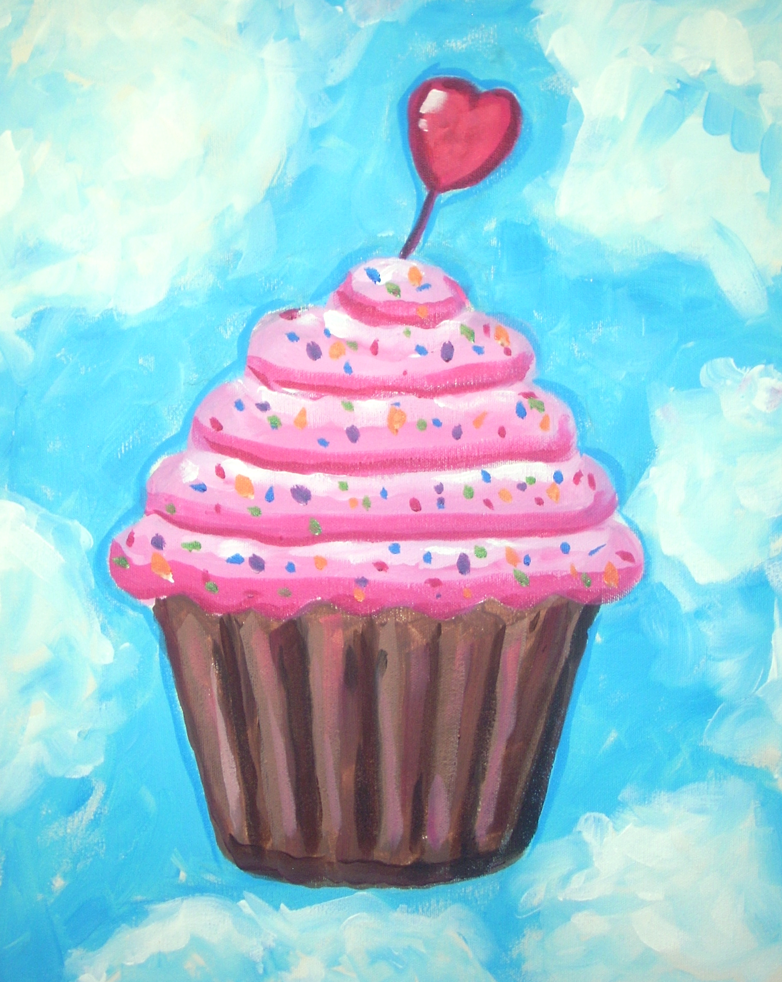 1536x1928 Next Paint Amp Sip Love You, Jan. 16th The Center - I Love You Painting