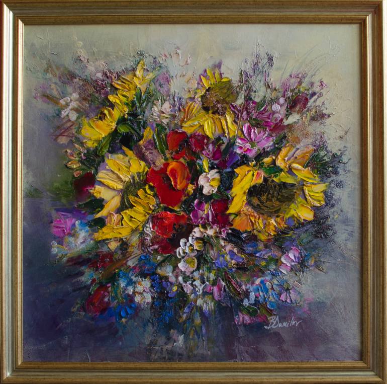 770x763 Saatchi Art I Love You! Painting By Bianca Danilov - I Love You Painting