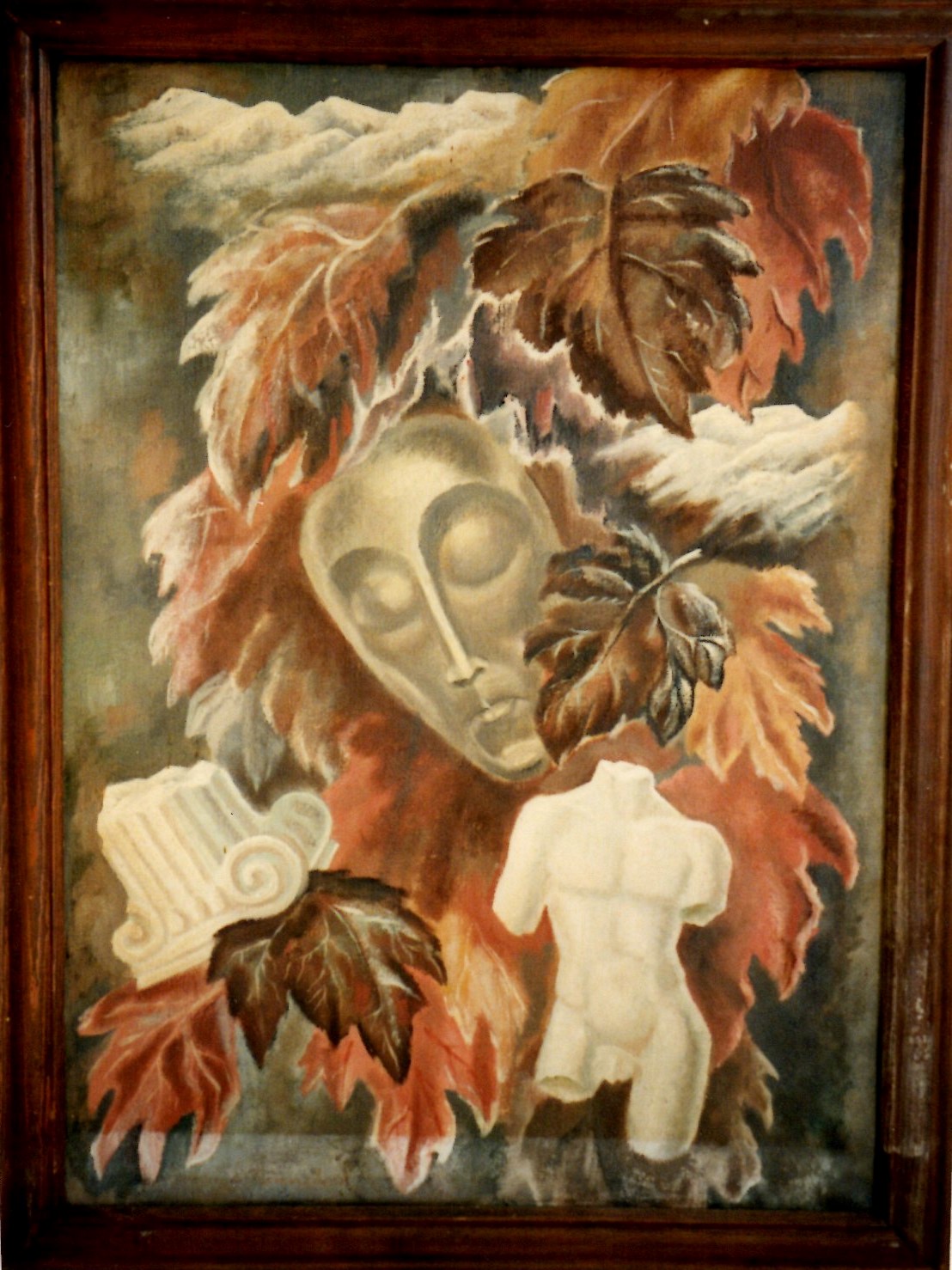 1108x1478 Oil Paintings The Art Of Arnold - I Told You So Painting