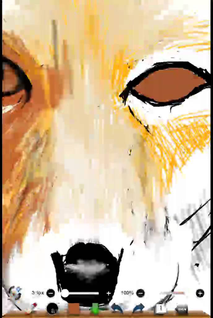 688x1024 Speed Art - Ibis Painting