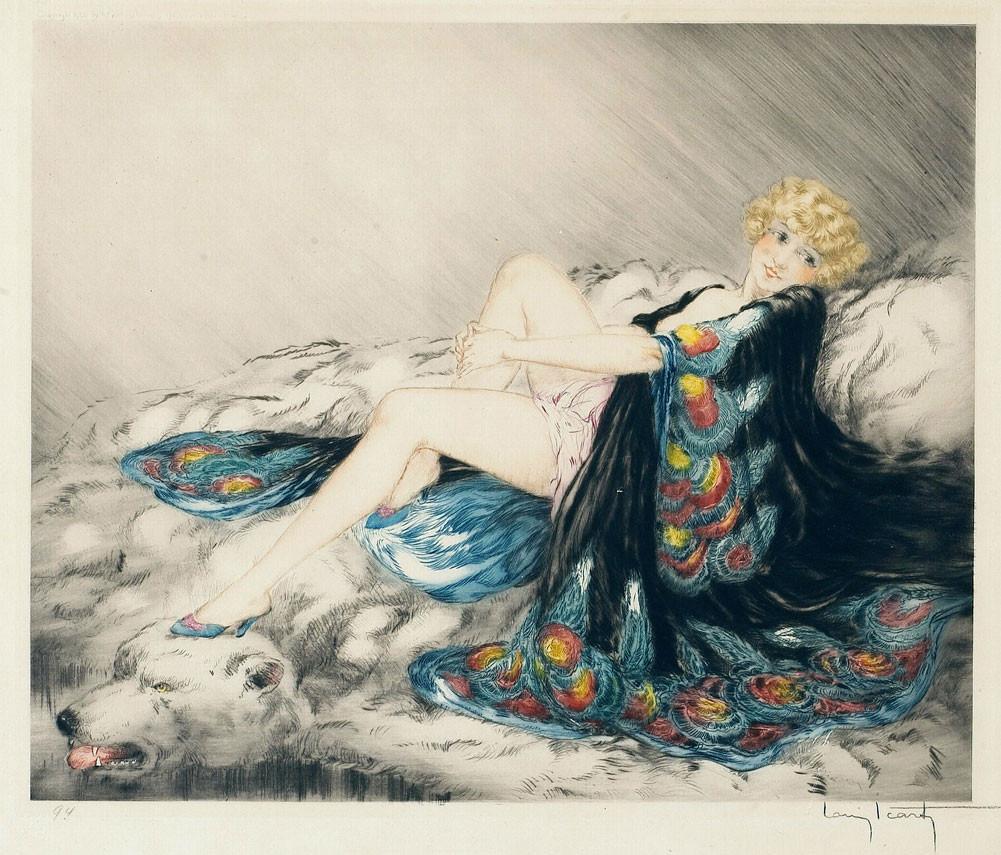 1001x855 Louis Icart - Icart Painting