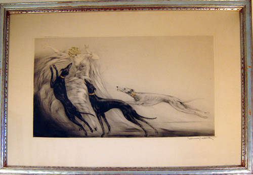 500x346 Louis Icart Coursing Ii - Icart Painting