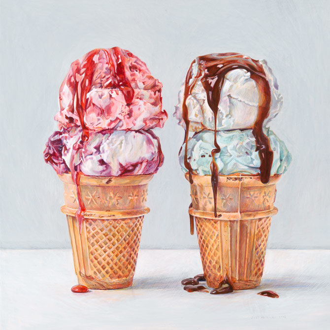 670x670 Ice Creams - Ice Cream Painting