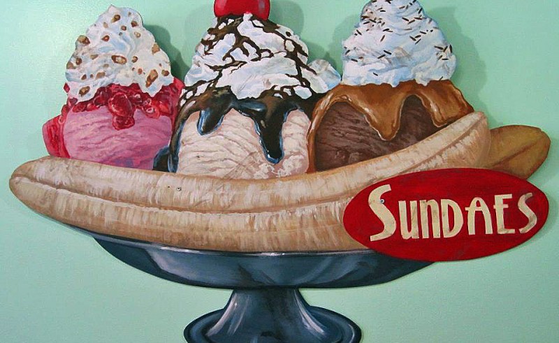 800x491 Paintings For Ice Cream Sundae Paintings Wwwpaintingsperfectcom - Ice Cream Sundae Painting