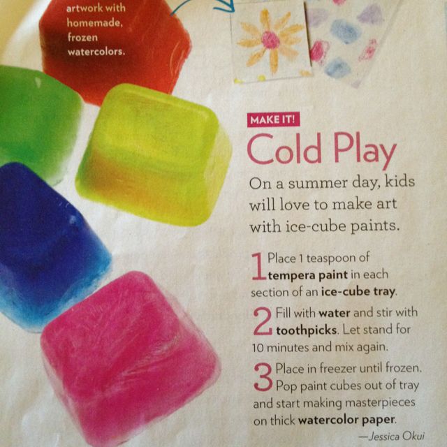 640x640 Ice Cube Painting Children Activities - Ice Cube Painting