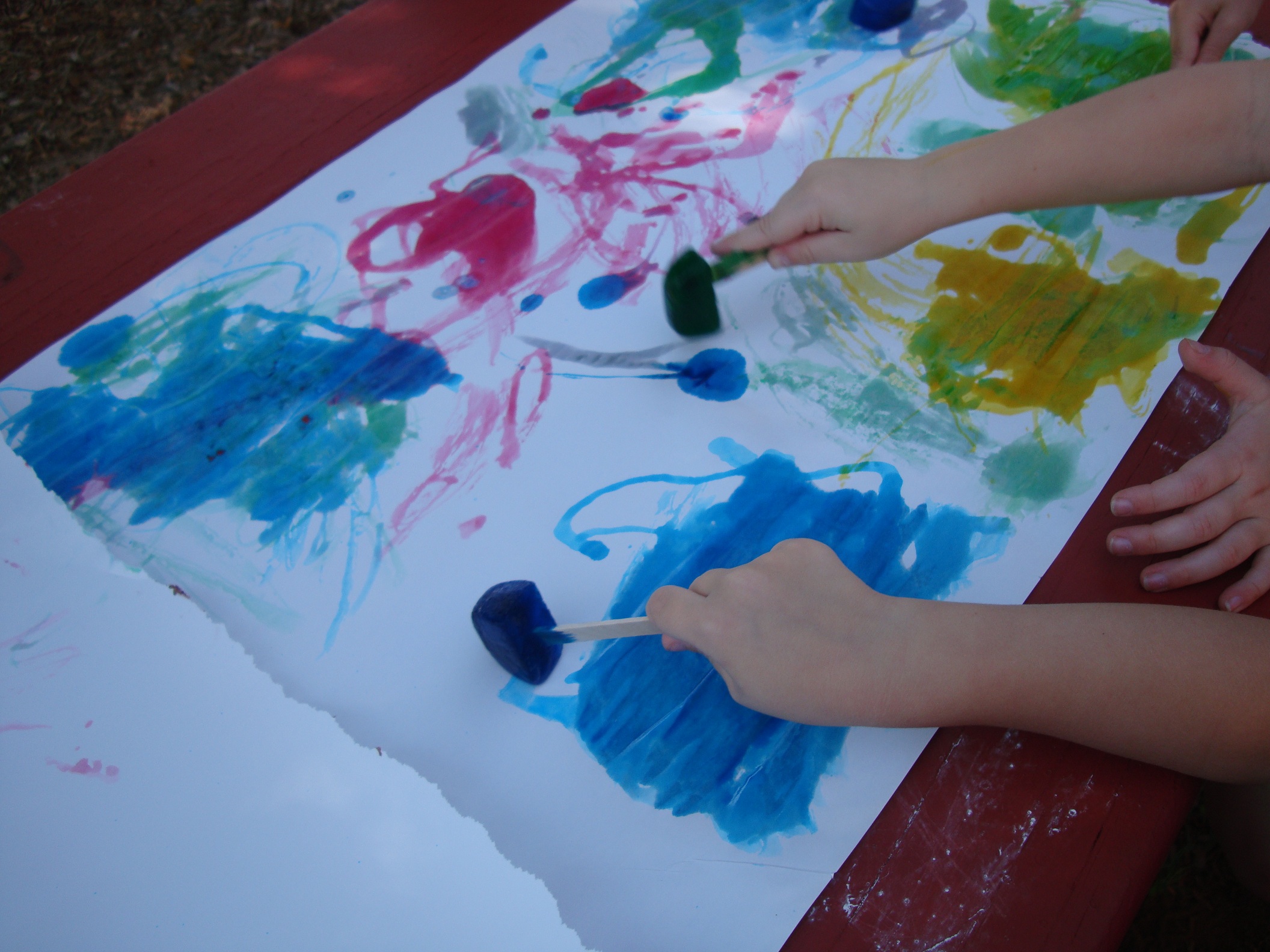 2112x1584 Our Many Colored Days Ice Cube Painting - Ice Cube Painting