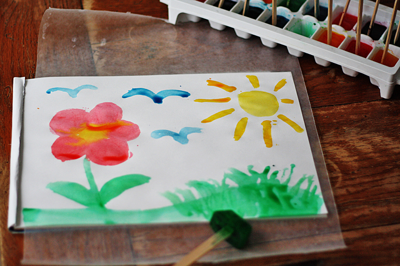 800x533 Painting With Ice Cubes Kix Cereal - Ice Cube Painting