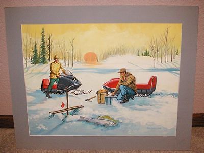 400x299 The 20 Best Ice Fishing Amp Winter Sports Show Images - Ice Fishing Painting
