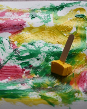 350x440 Paint With Ice Activity - Ice Painting