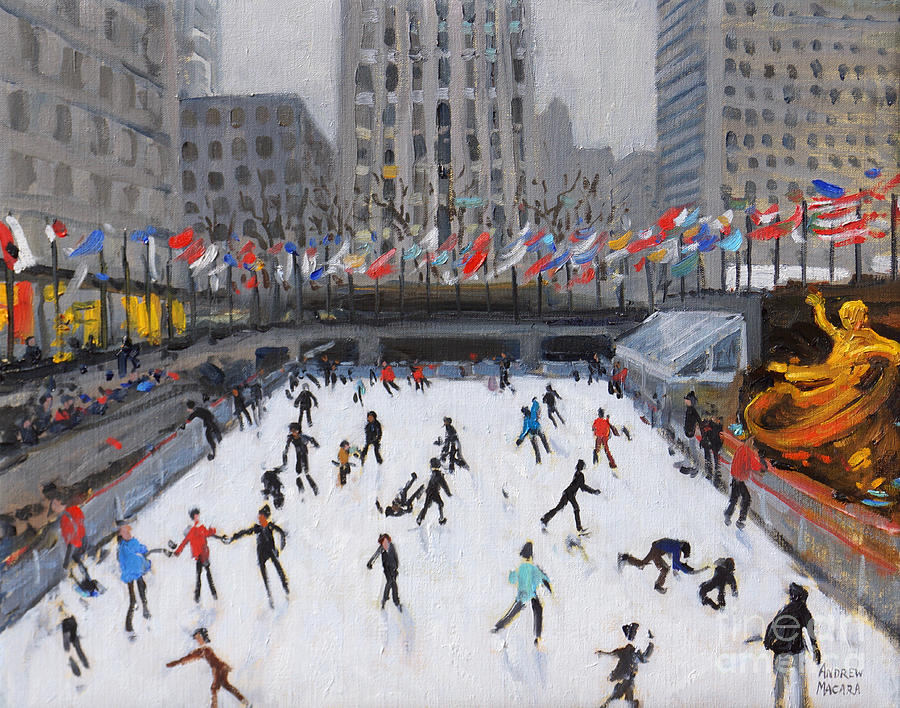 Ice Skating Painting 6 