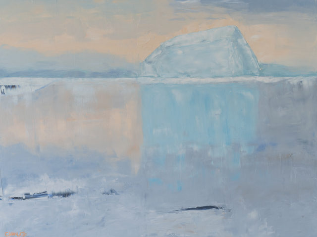 640x479 Marino Chanlatte Artwork Iceberg Ocean 55 Original Painting Oil - Iceberg Painting