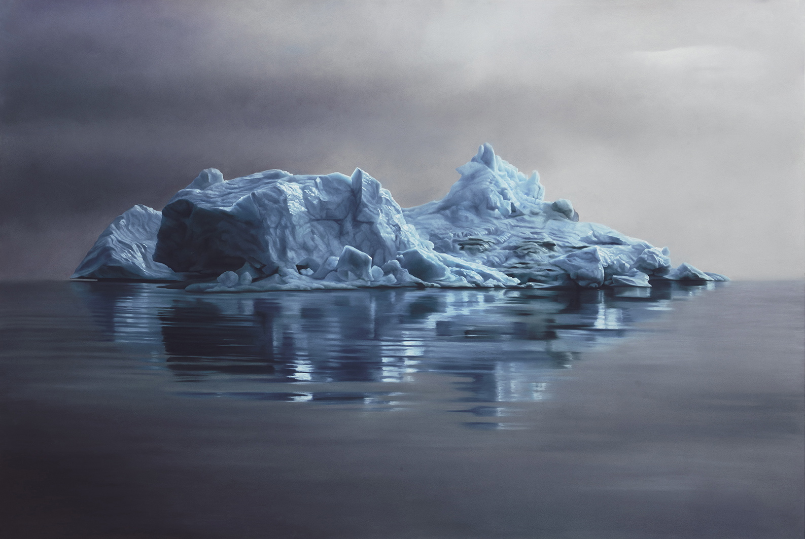 1587x1063 Zaria Forman - Iceberg Painting