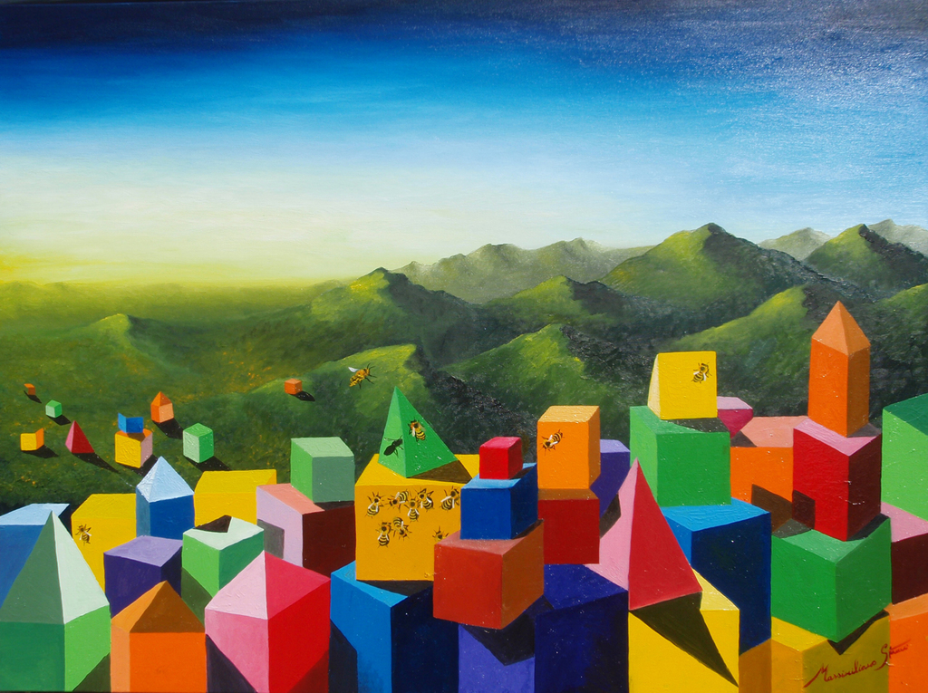 1024x765 Massimiliano Stanco Artwork Iceland Original Painting Oil - Iceland Painting