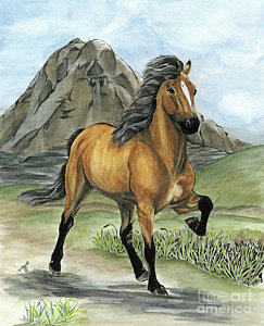 243x300 Icelandic Horse Paintings Fine Art America - Icelandic Horse Painting