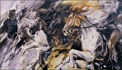 410x237 Icelandic Horses - Icelandic Horse Painting