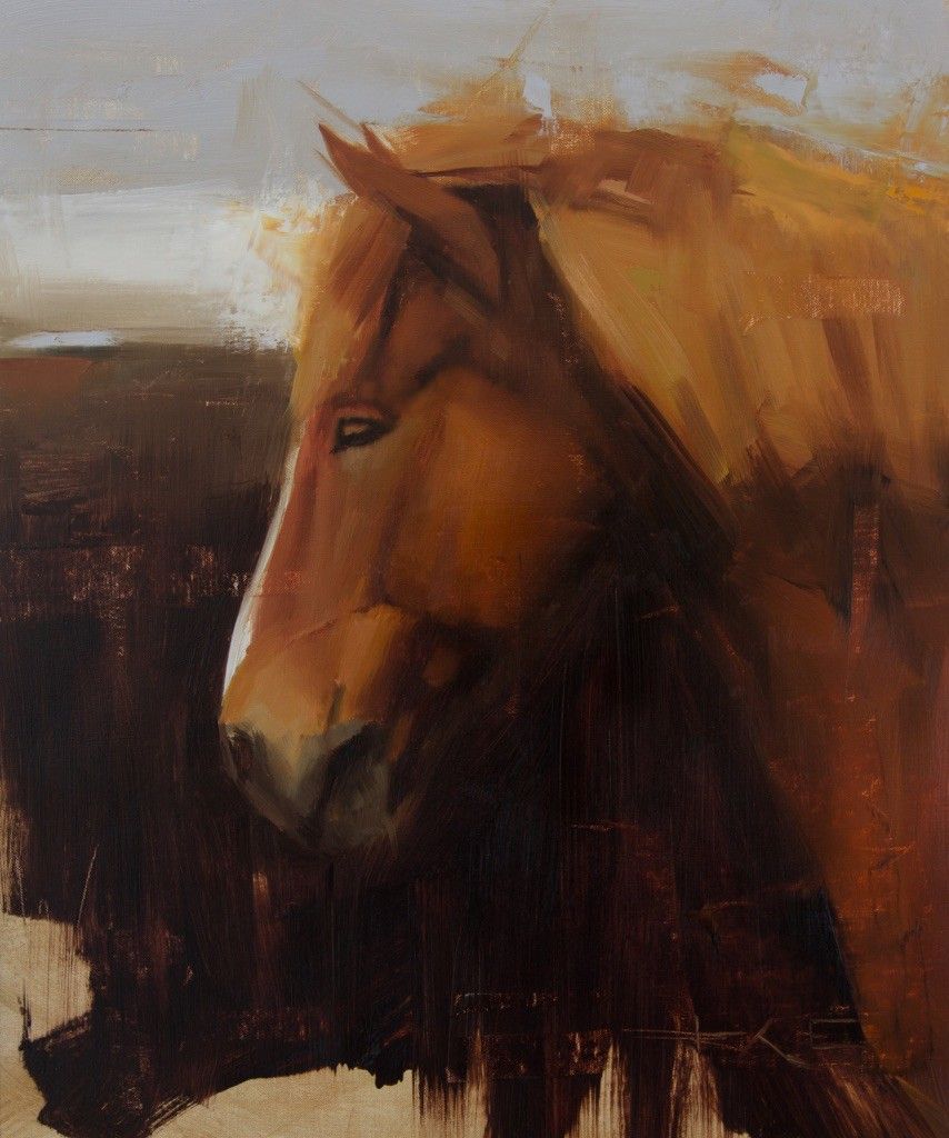 854x1024 An Icelandic Horse Painting Cream Of The Crop - Icelandic Horse Painting