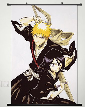 342x431 Wall Scroll Poster Fabric Painting For Anime Bleach - Ichigo Painting