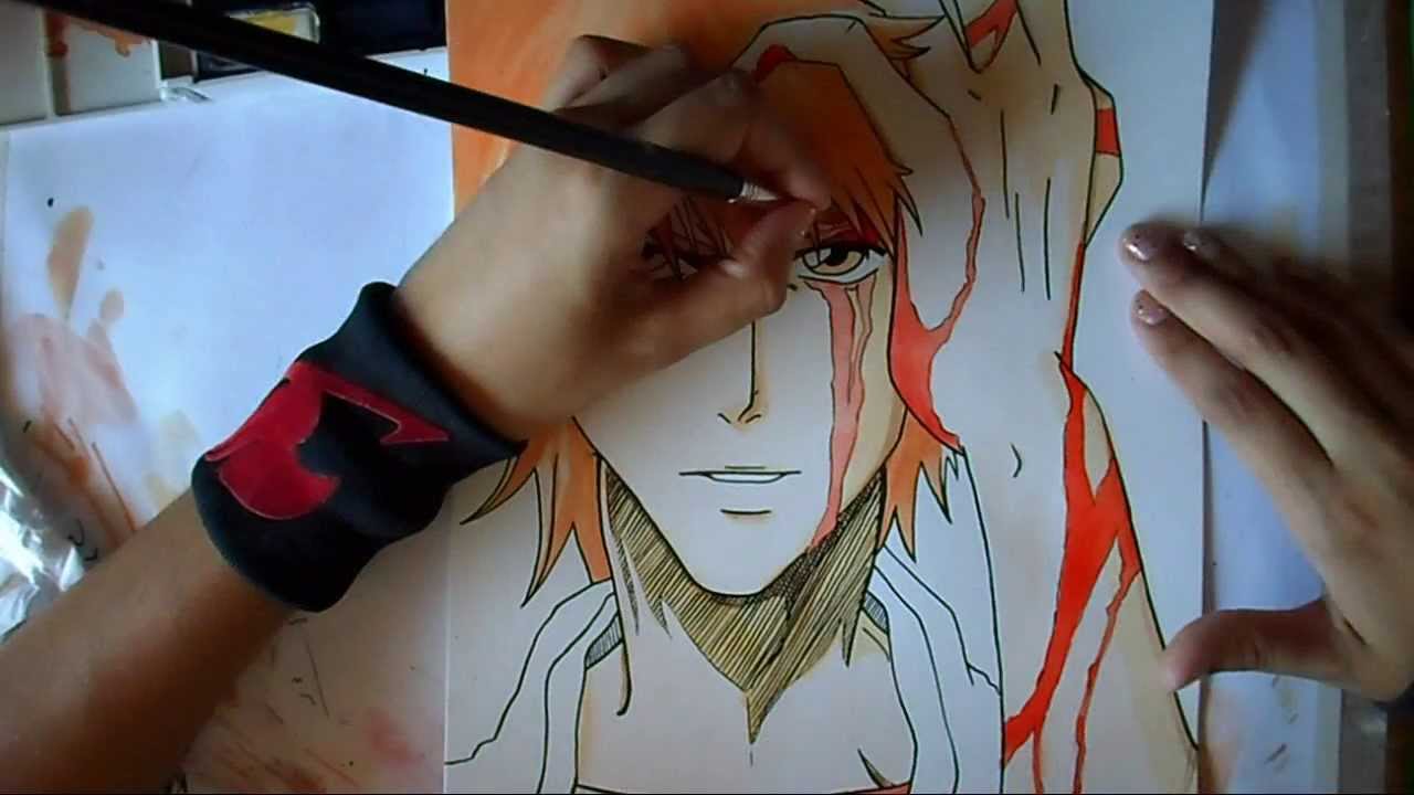 1280x720 Speed Painting - Ichigo Painting