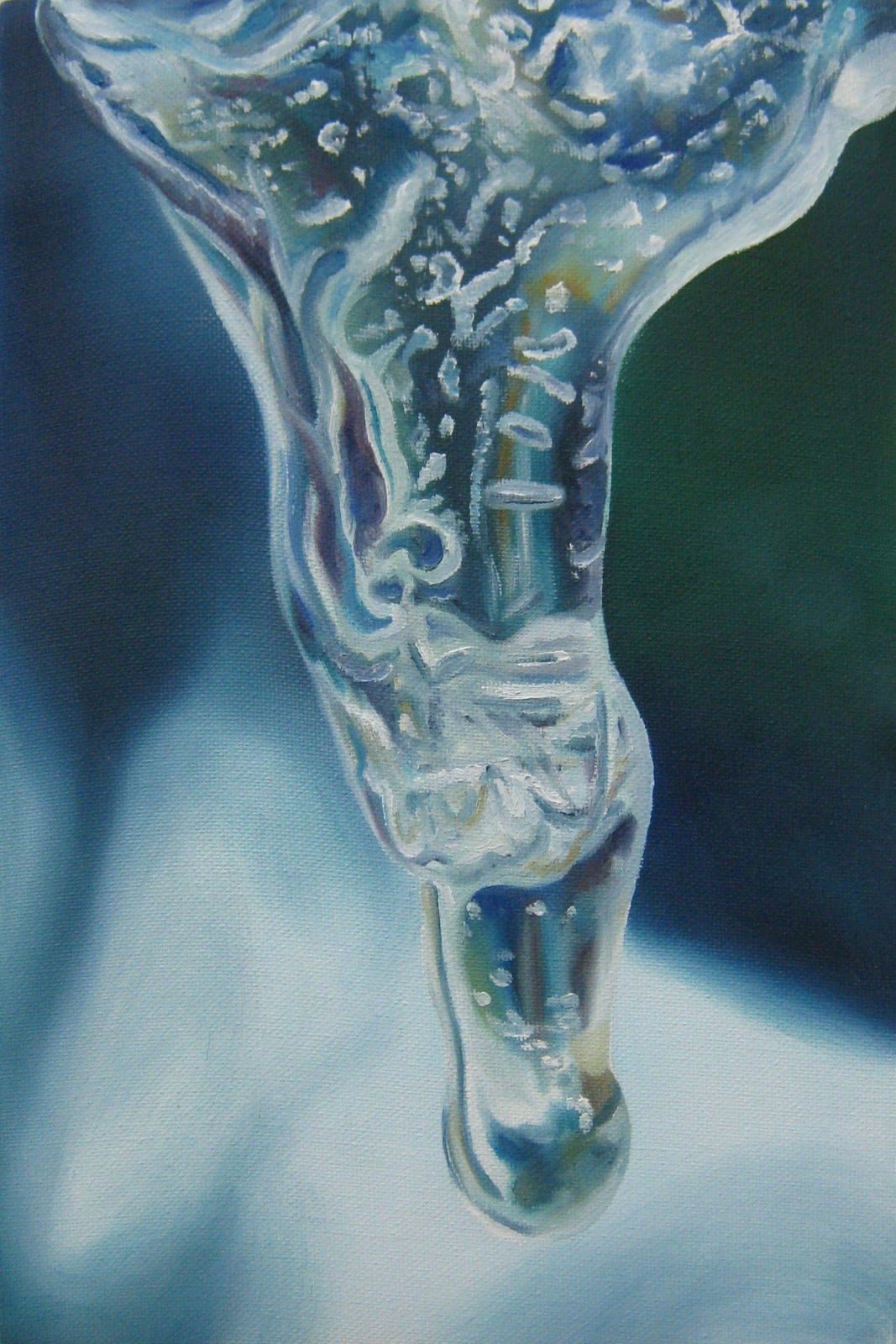 1067x1600 The Craft Arty Kid (Old Blog) New Painting Icicle - Icicle Painting