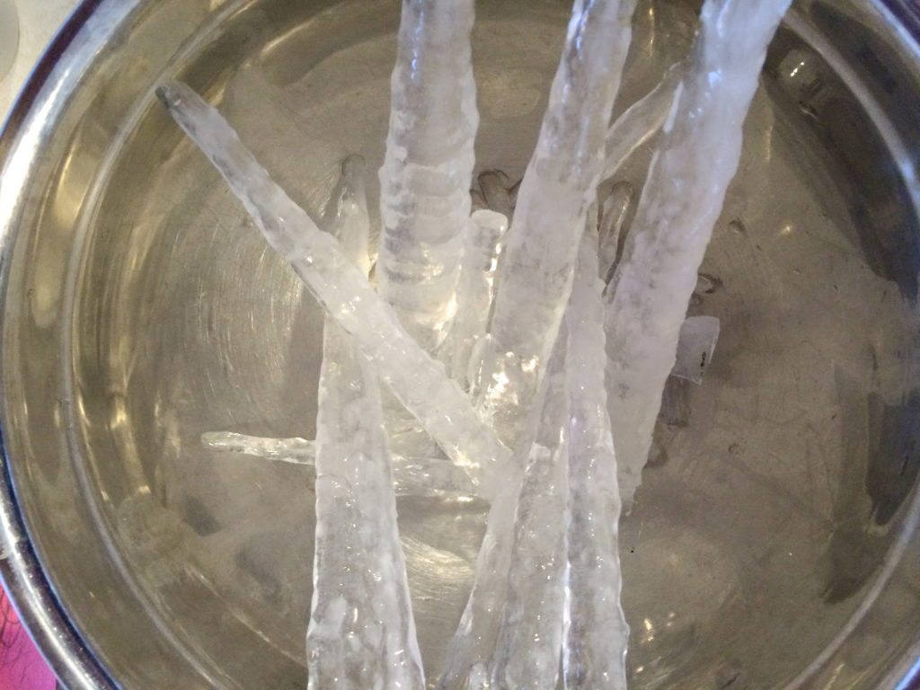 1024x768 Exploring Icicles, Snow And Watercolor Painting - Icicle Painting