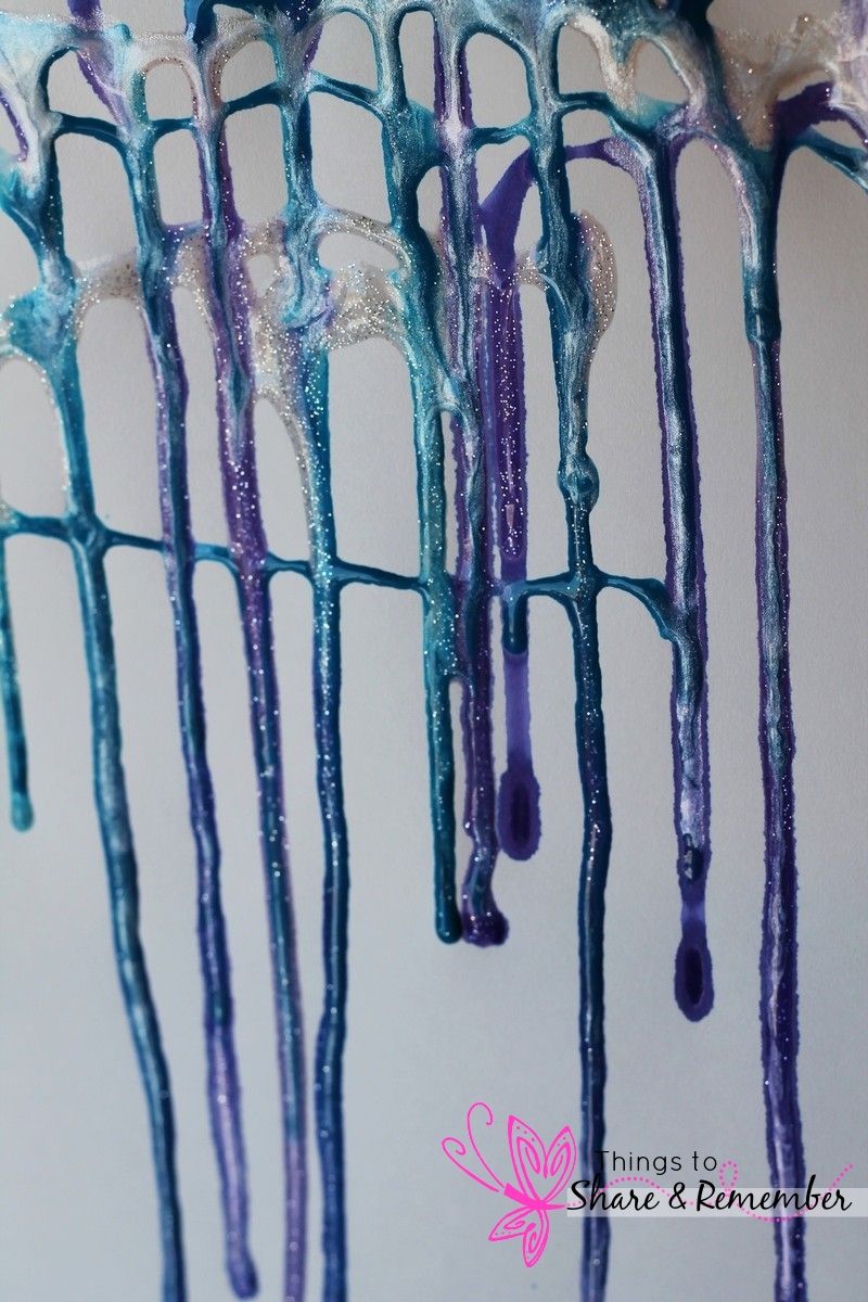 800x1200 Icicle Drip Art Painting Easel Activities, Preschool Winter - Icicle Painting