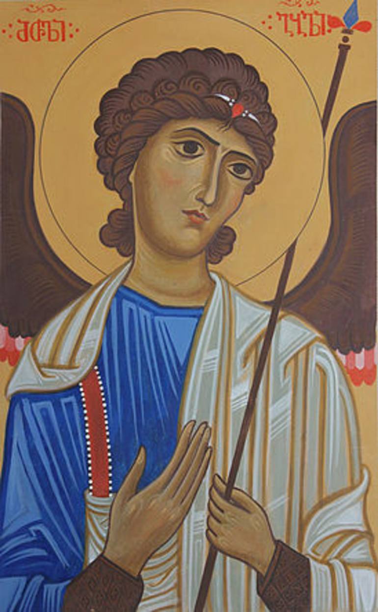 770x1245 Saatchi Art Archangel Michael. Icon Painting, Traditional - Iconography Painting