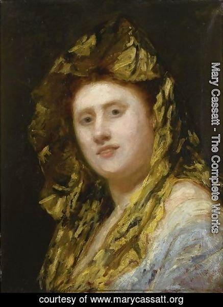 437x600 Mary Cassatt - Ida Painting