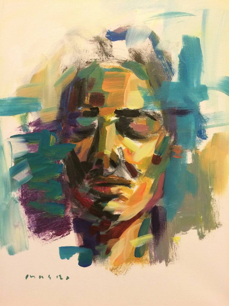 770x1027 Saatchi Art Portrait Ida Painting By Masri Hayssam - Ida Painting